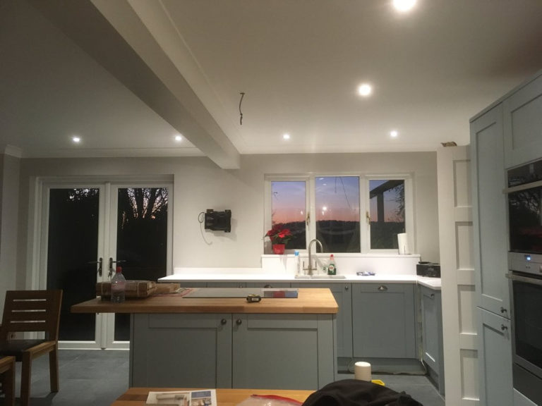 basingstoke kitchen fitting units in dove grey