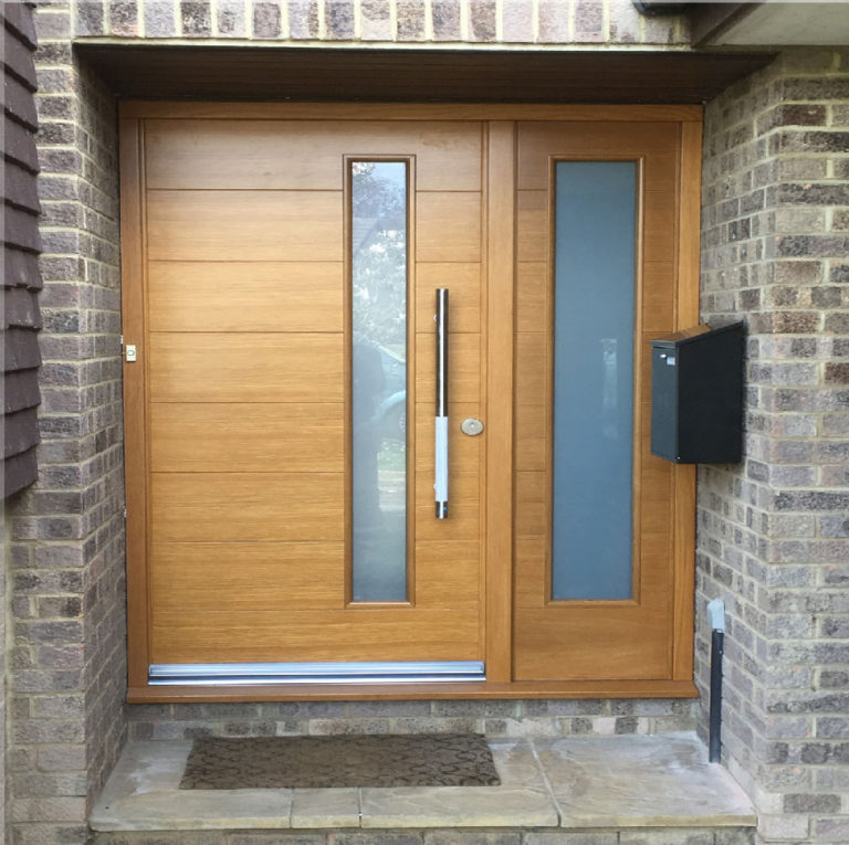 bespoke front door david matthews carpentry and joinery basingstoke