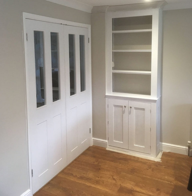 bespoke inbuilt cupboards david matthews carpentry and joinery basingstoke